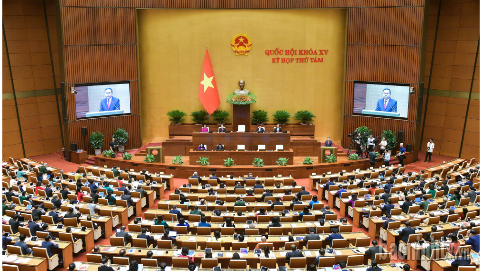 Quốc hội thảo luận về công tác phòng, chống tội phạm, thi hành án và phòng, chống tham nhũng
