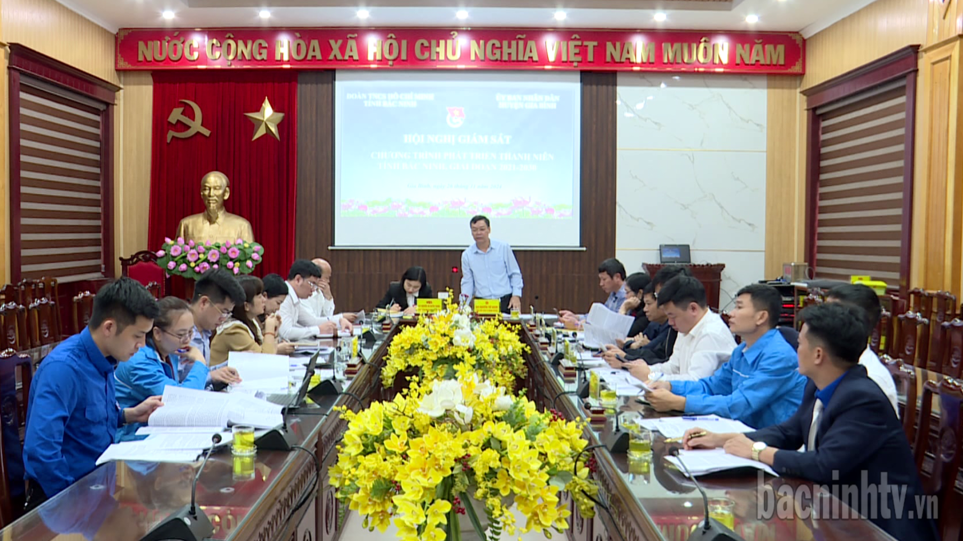 Giám sát việc thực hiện Chương trình phát triển thanh niên  tại huyện Gia Bình