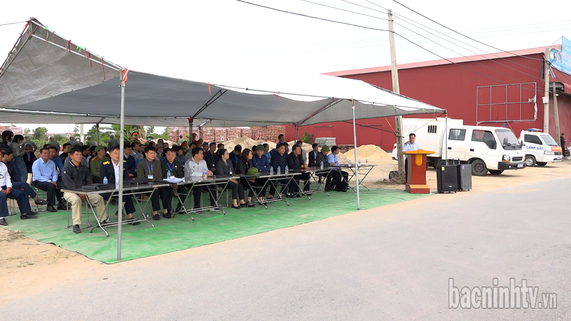 Lương Tài cưỡng chế thu hồi đất tại xã Mỹ Hương