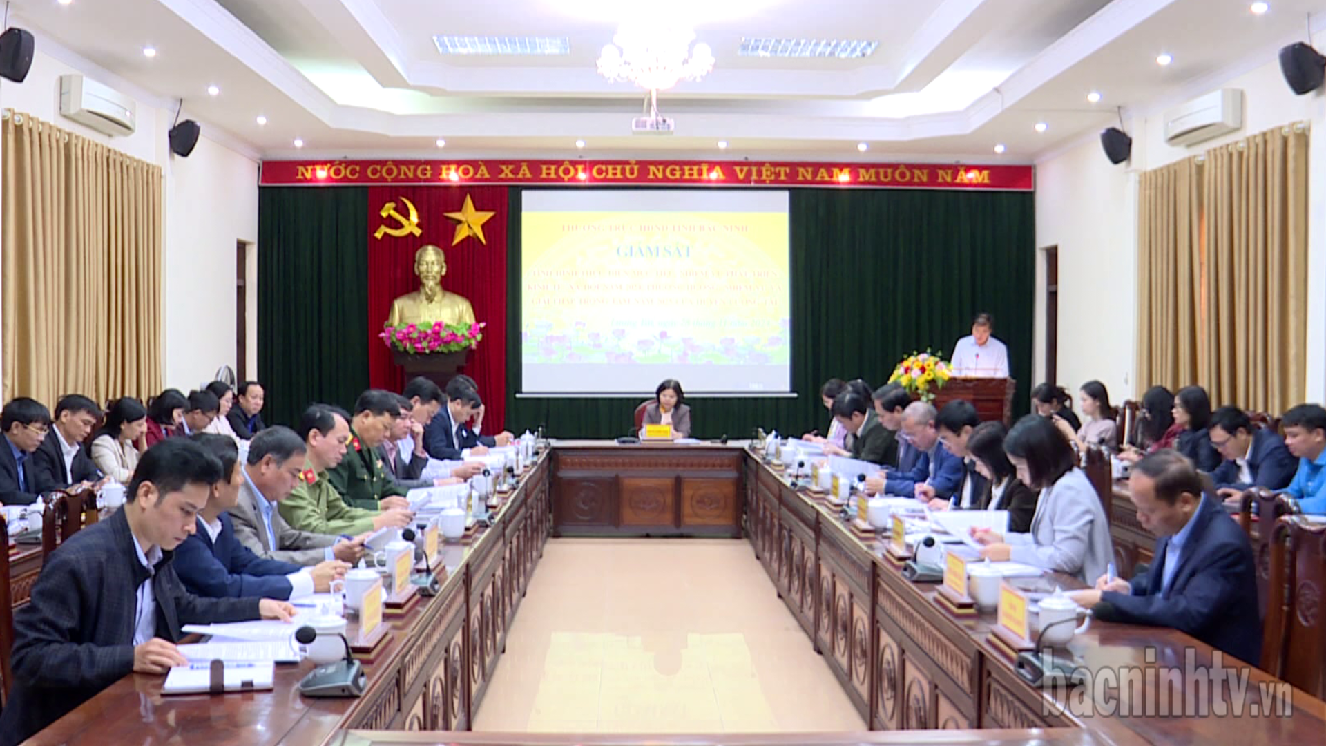 Chủ tịch HĐND tỉnh giám sát nhiệm vụ phát triển kinh tế - xã hội tại huyện Lương Tài