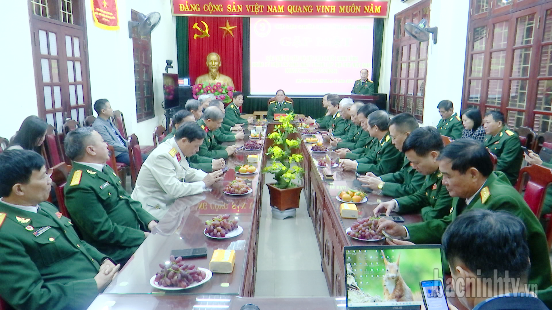 Gặp mặt các thế hệ lãnh đạo và cán bộ cơ quan Hội CCB tỉnh