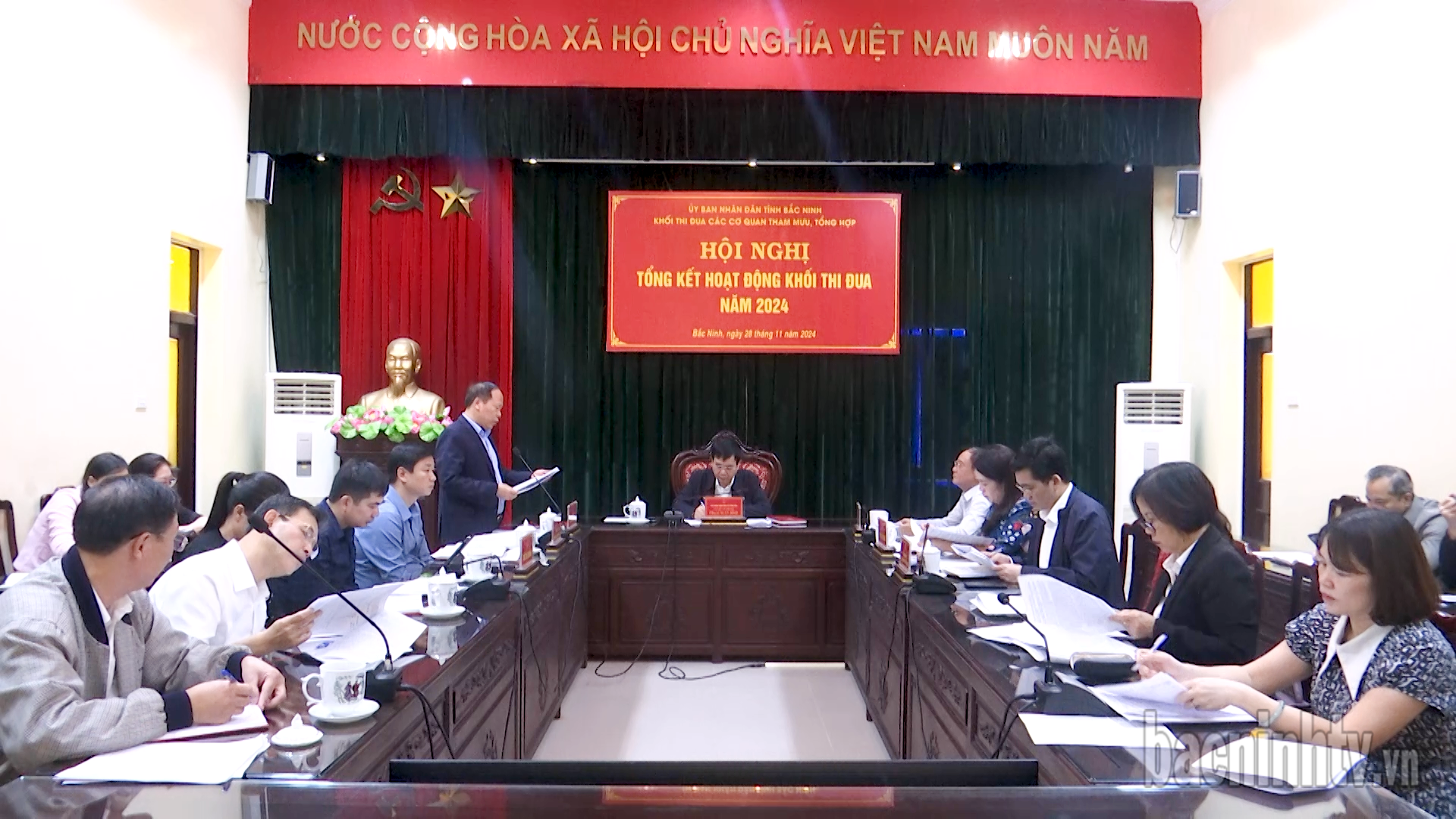 Khối thi đua các Cơ quan tham mưu tổng hợp triển khai nhiệm vụ năm 2025