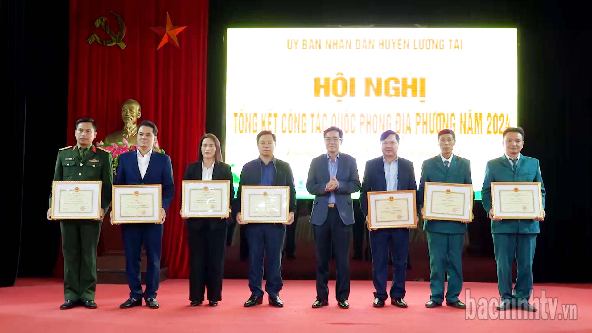 Lương Tài tổng kết công tác quốc phòng địa phương năm 2024