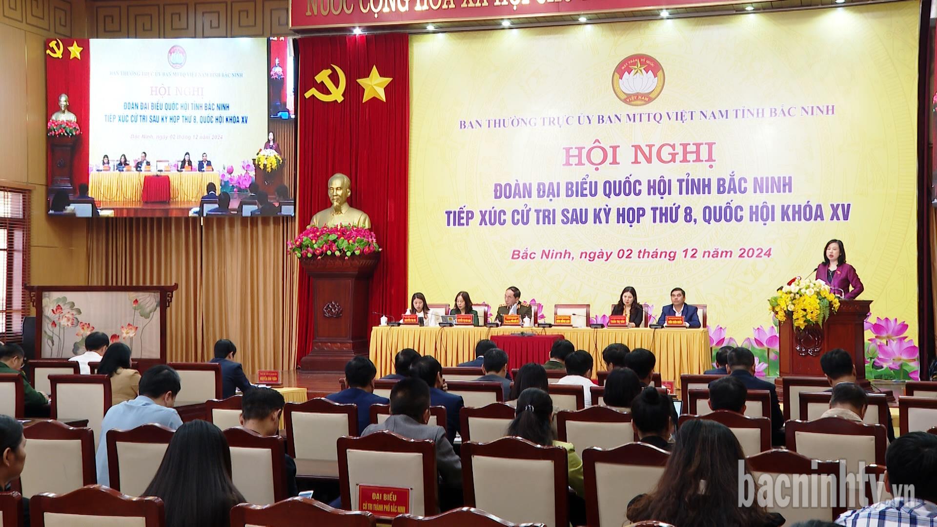 Đoàn Đại biểu Quốc hội tỉnh tiếp xúc cử tri sau kỳ họp thứ 8, Quốc hội khóa XV