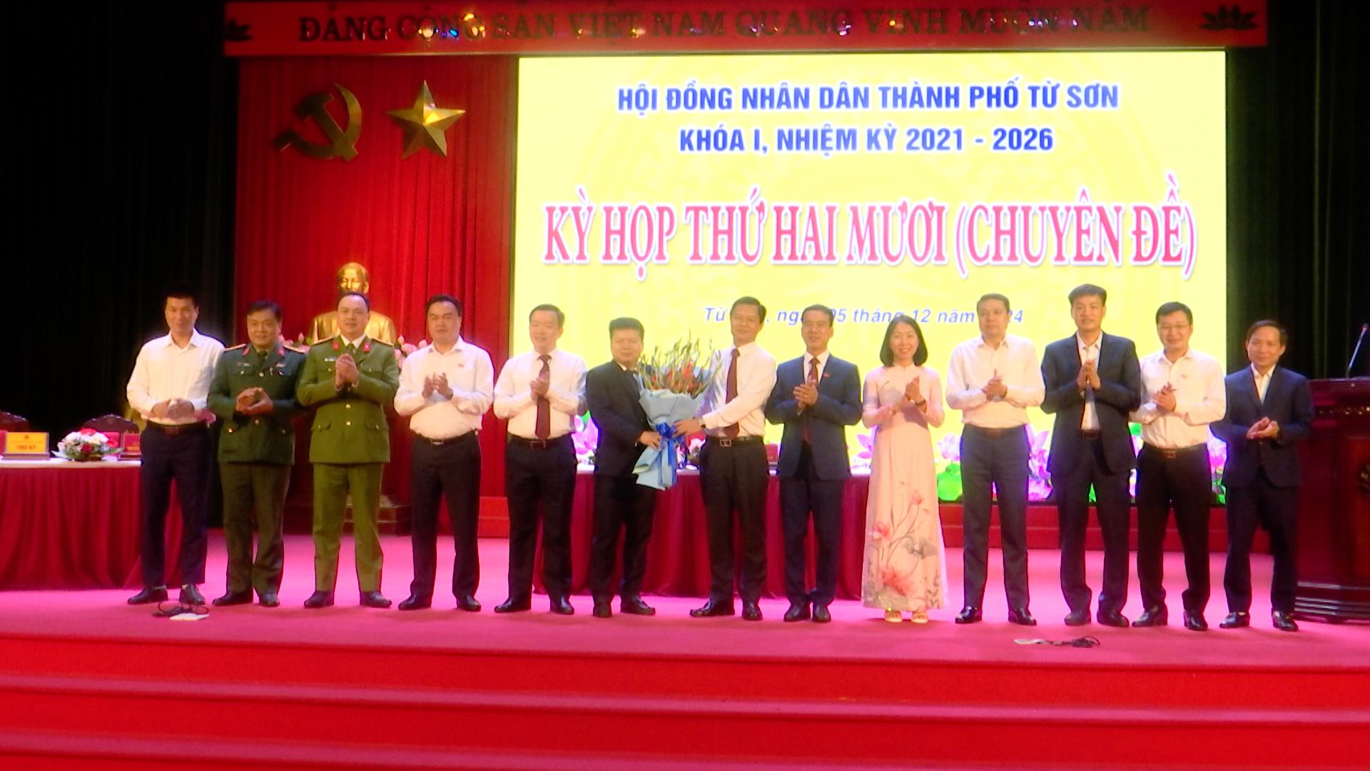 Kỳ họp thứ 20, HĐND thành phố Từ Sơn