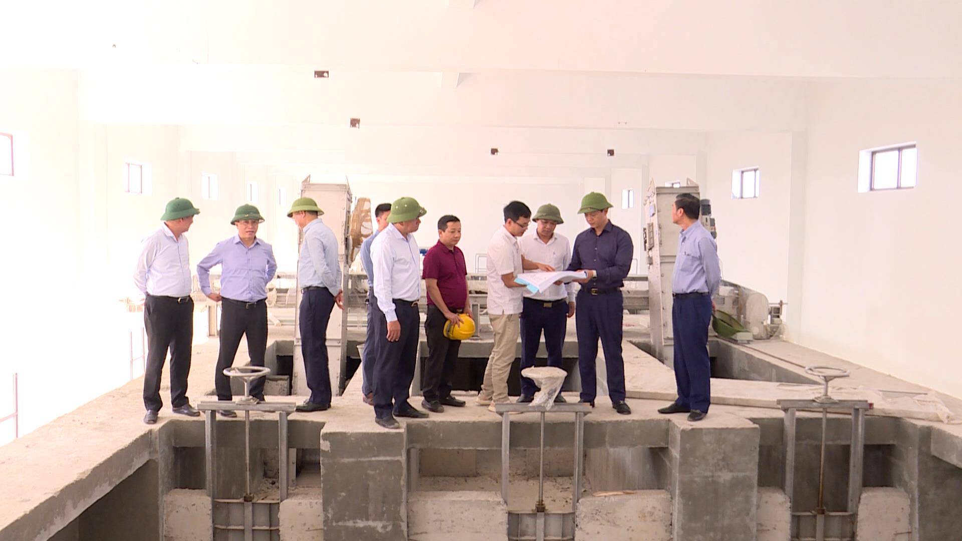 Chủ tịch UBND tỉnh kiểm tra một số công trình đầu tư công tại huyện Lương Tài