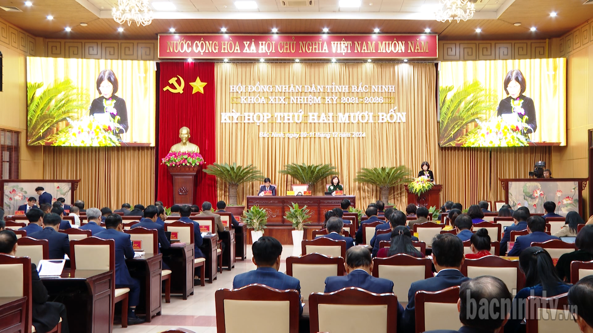 Khai mạc Kỳ họp thứ 24 – HĐND tỉnh khóa XIX