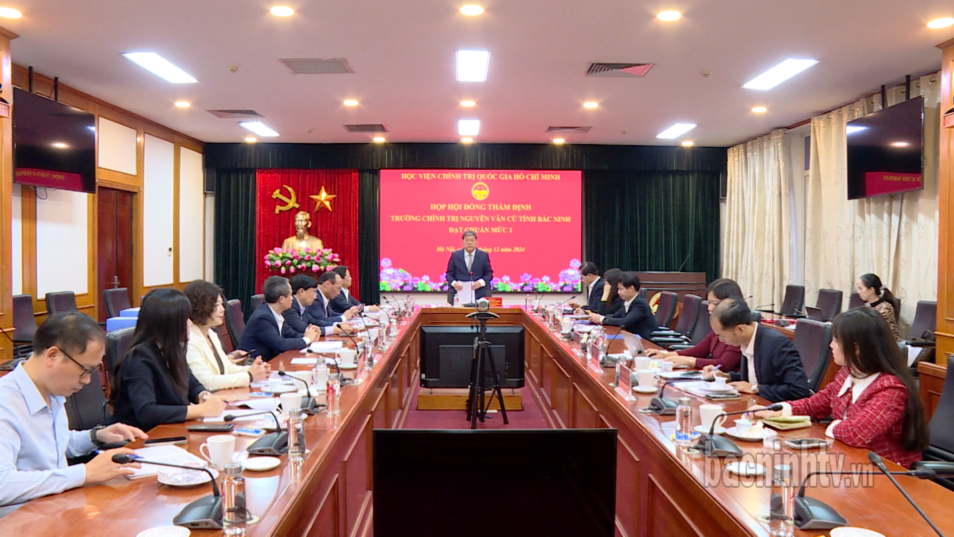 Công nhận Trường Chính trị Nguyễn Văn Cừ đạt chuẩn mức 1
