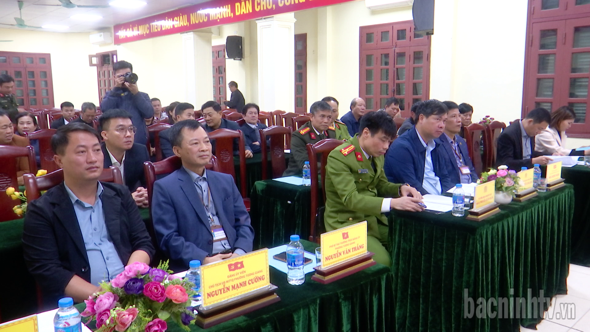 Ra mắt mô hình Camera đảm bảo ANTT tại phường Tương Giang