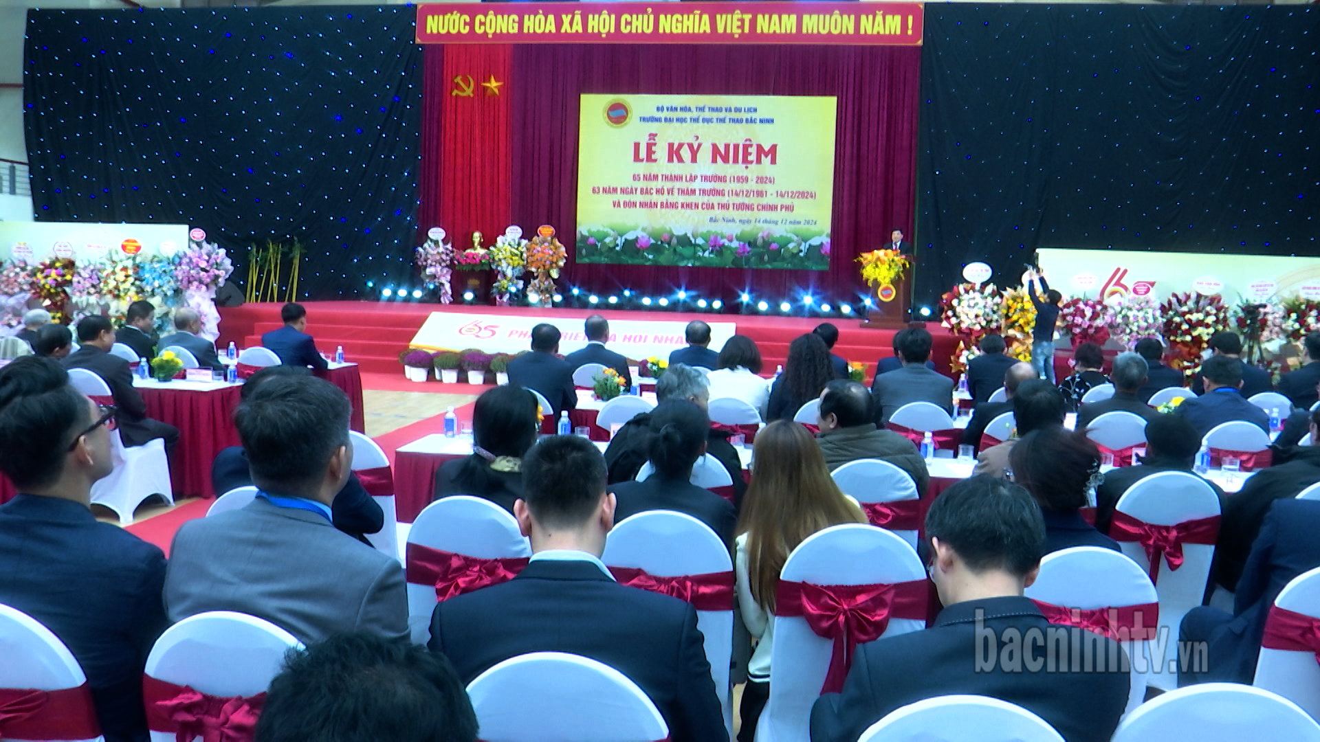 Trường Đại học Thể dục thể thao Bắc Ninh kỷ niệm 65 năm thành lập