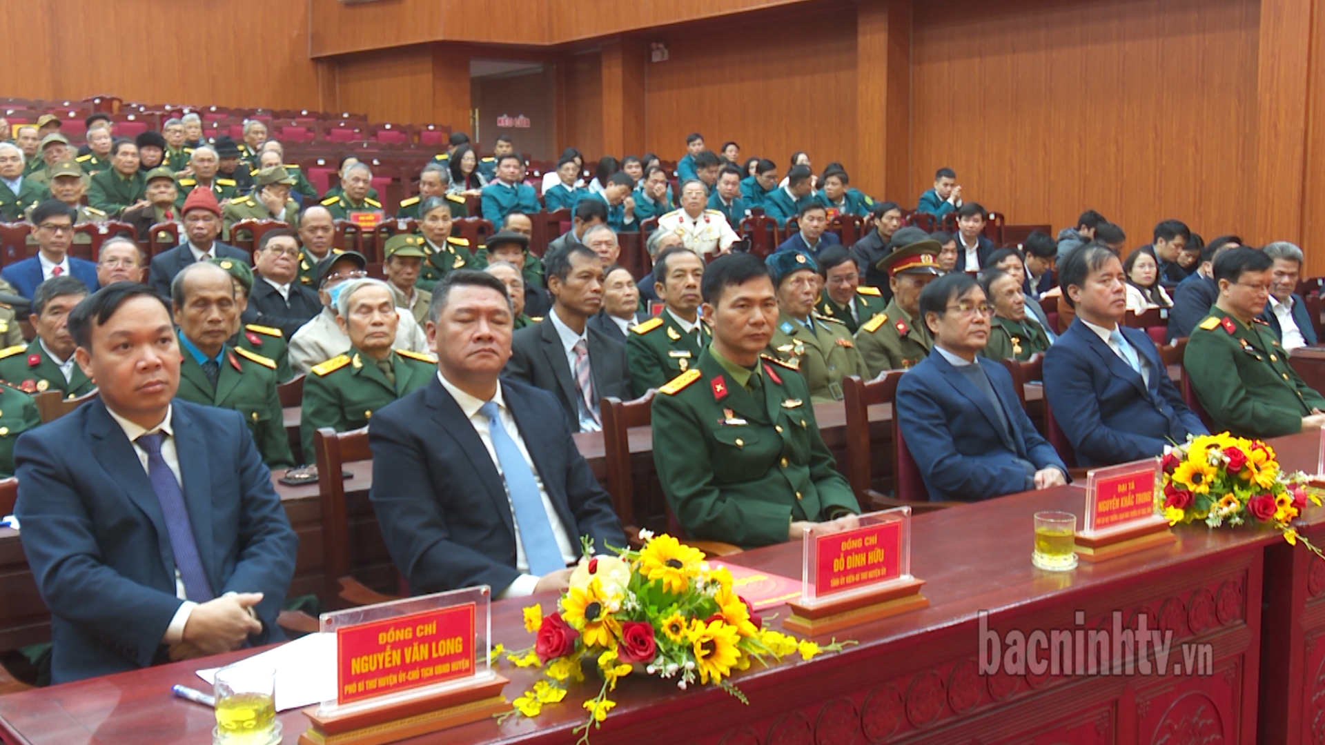 Lương Tài gặp mặt kỷ niệm 80 năm Ngày thành lập Quân đội nhân dân Việt Nam