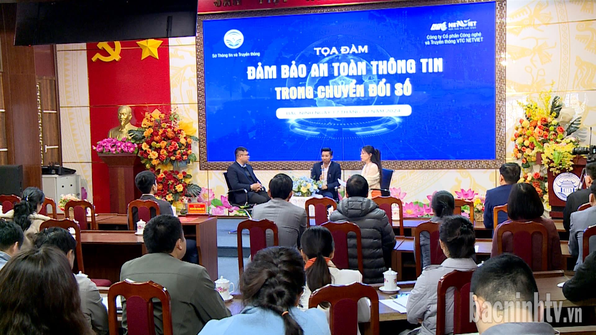 Tọa đàm đảm bảo an toàn thông tin trong chuyển đổi số và mở khóa ứng dụng sức mạnh trí tuệ nhân tạo trong kỷ nguyên số