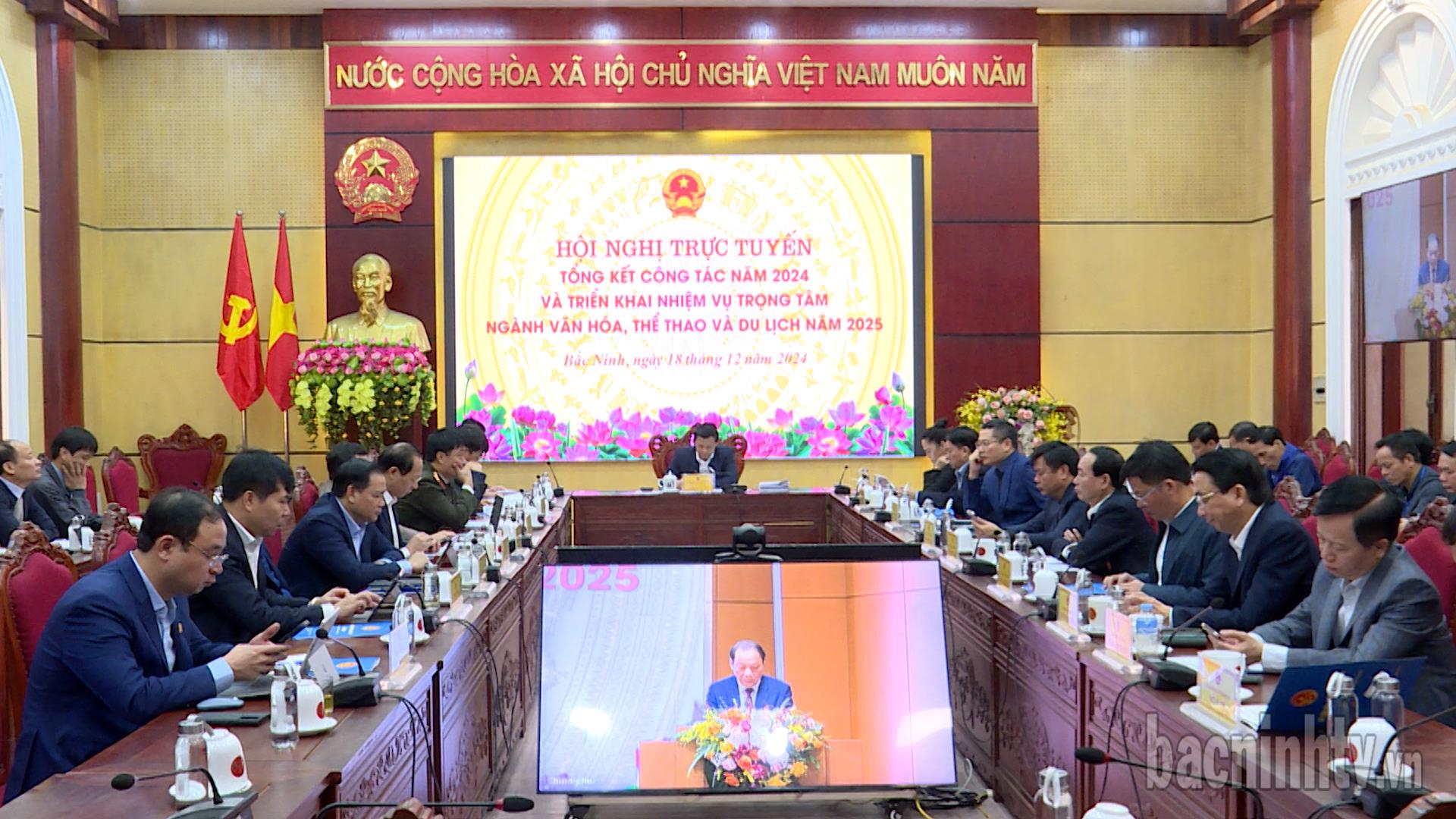 Triển khai nhiệm vụ trọng tâm Ngành Văn hóa, Thể thao và Du lịch năm 2025