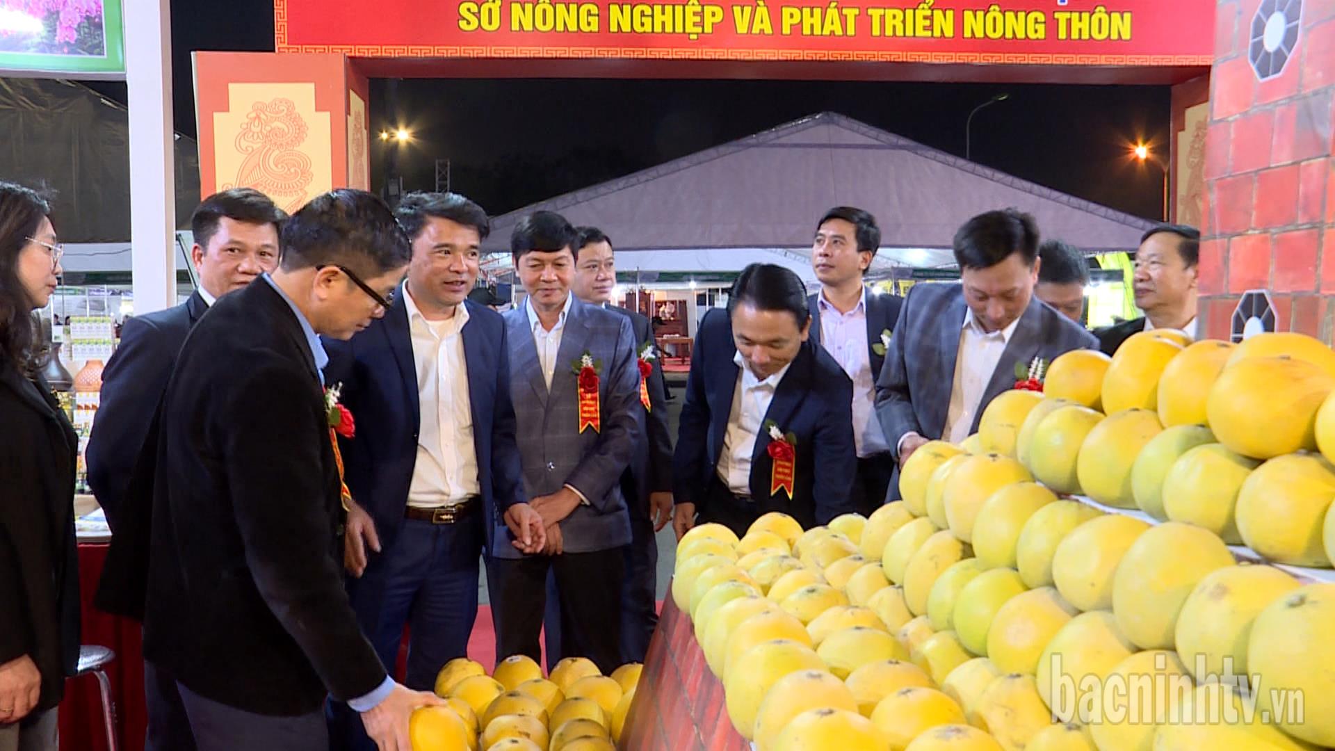Khai mạc Hội chợ triển lãm sản phẩm nông nghiệp vùng đồng bằng sông Hồng năm 2024