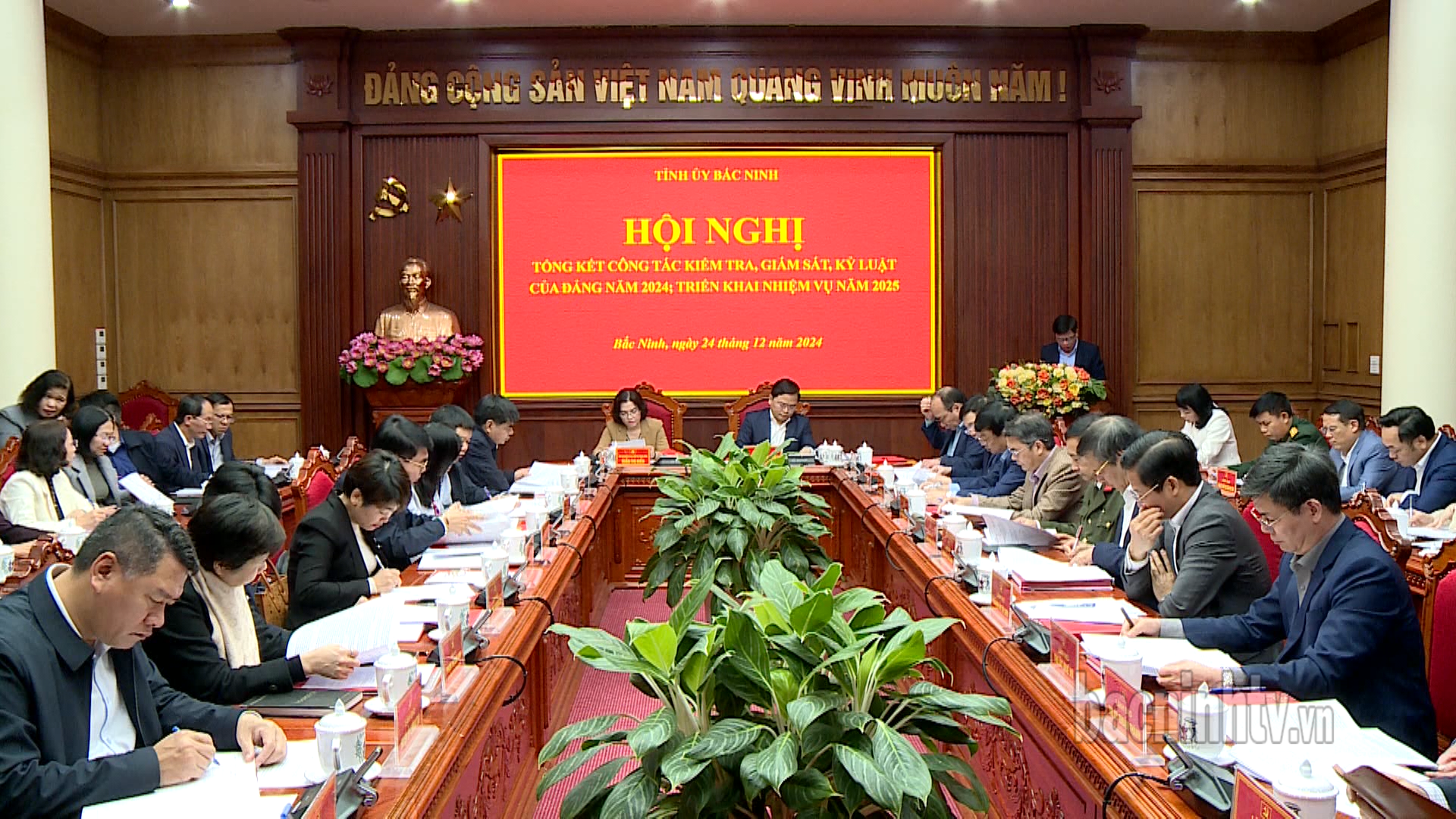Tỉnh ủy Bắc Ninh triển khai nhiệm vụ công tác kiểm tra, giám sát, kỷ luật của Đảng năm 2025