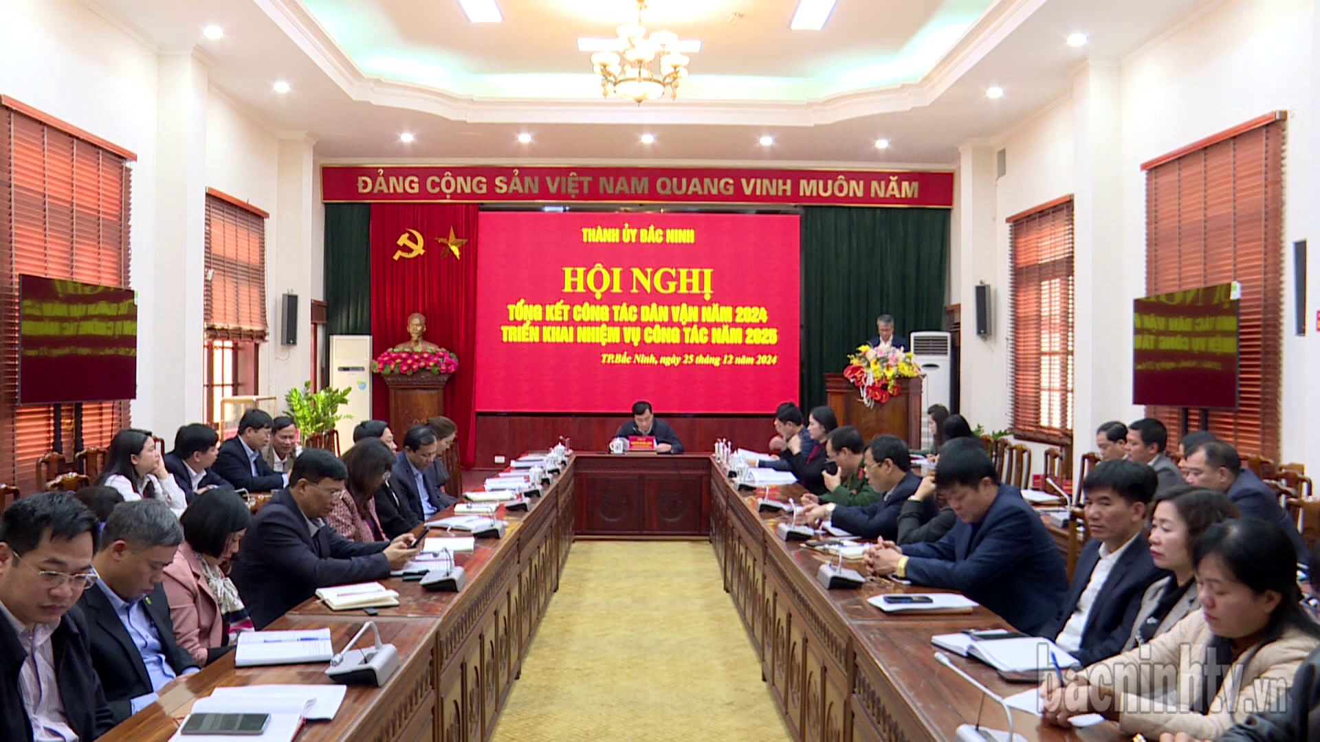 Thành uỷ Bắc Ninh triển khai công tác Dân vận năm 2025