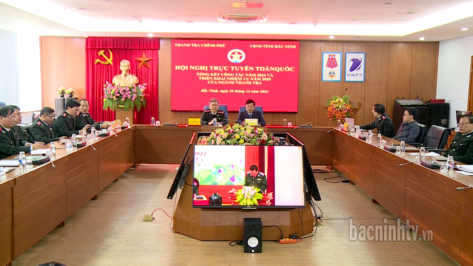 Hội nghị trực tuyến triển khai nhiệm vụ ngành Thanh tra năm 2024