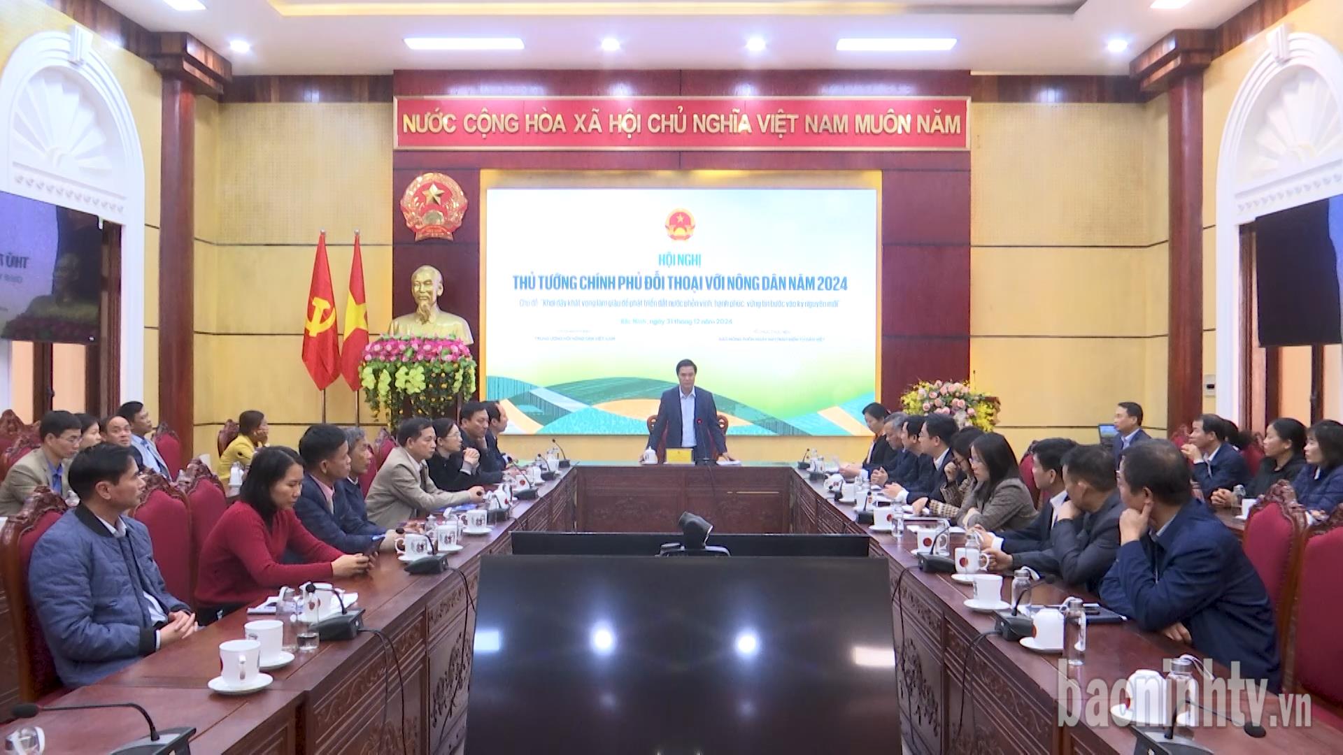 Thủ tướng Chính phủ đối thoại với nông dân Việt Nam năm 2024