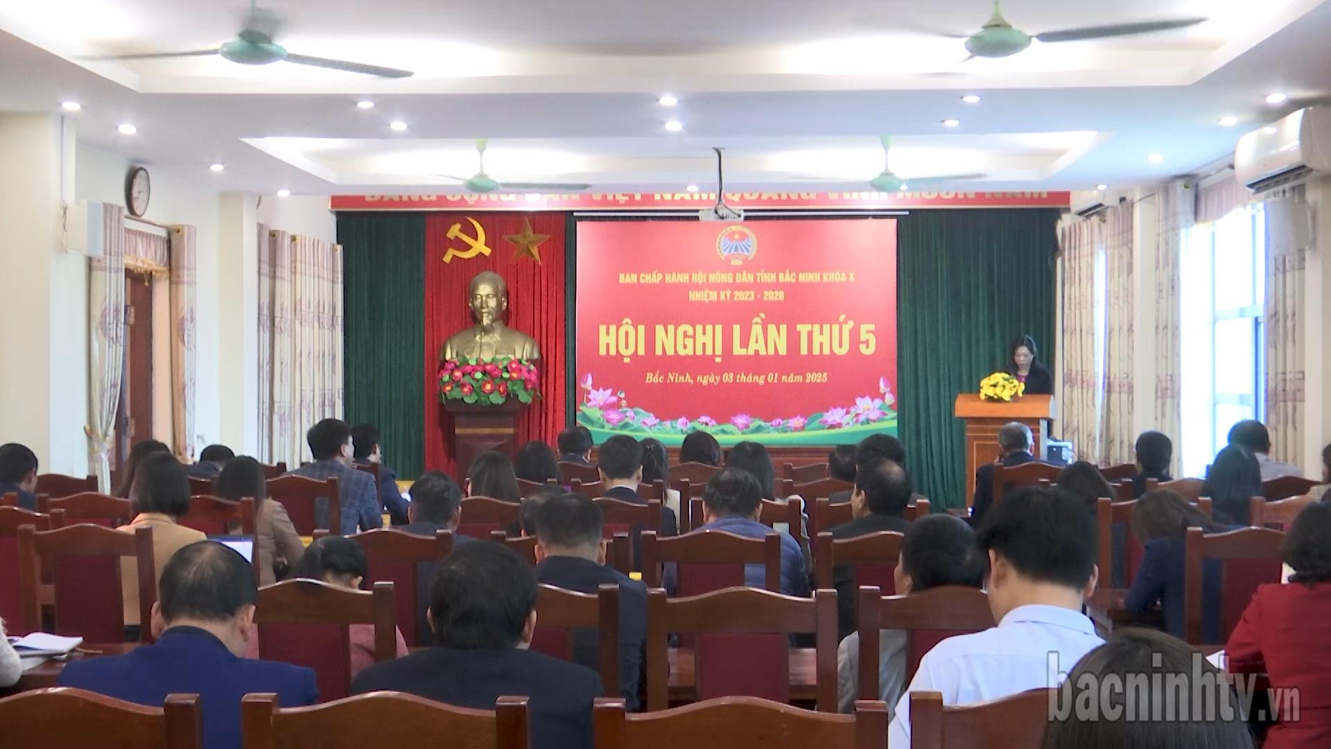 Hội Nông dân tỉnh triển khai nhiệm vụ năm 2025