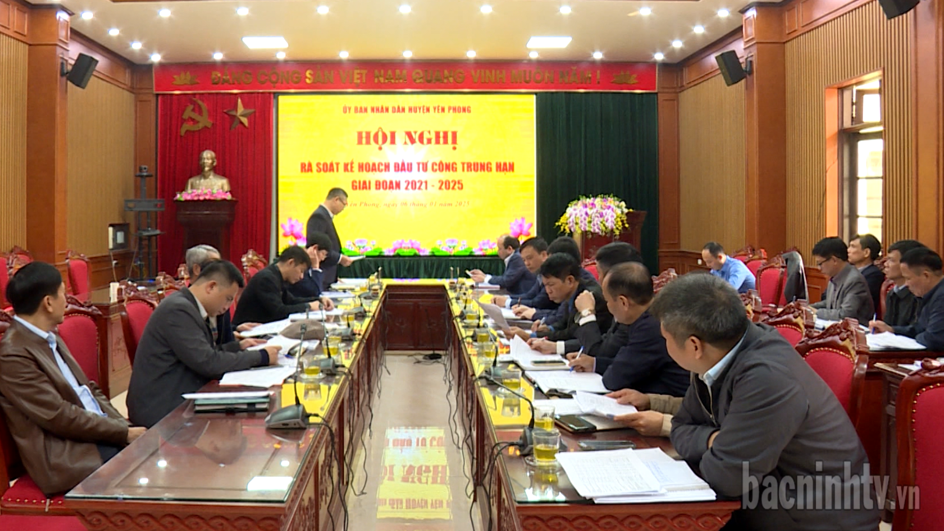 Yên phong rà soát các dự án đầu tư để hoàn thành các tiêu chí đô thị loại III và thành phố Yên Phong