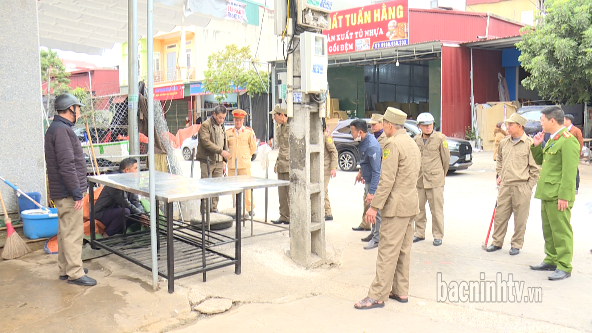 Thị xã Quế võ đảm bảo trật tự ATGT và chỉnh trang đô thị