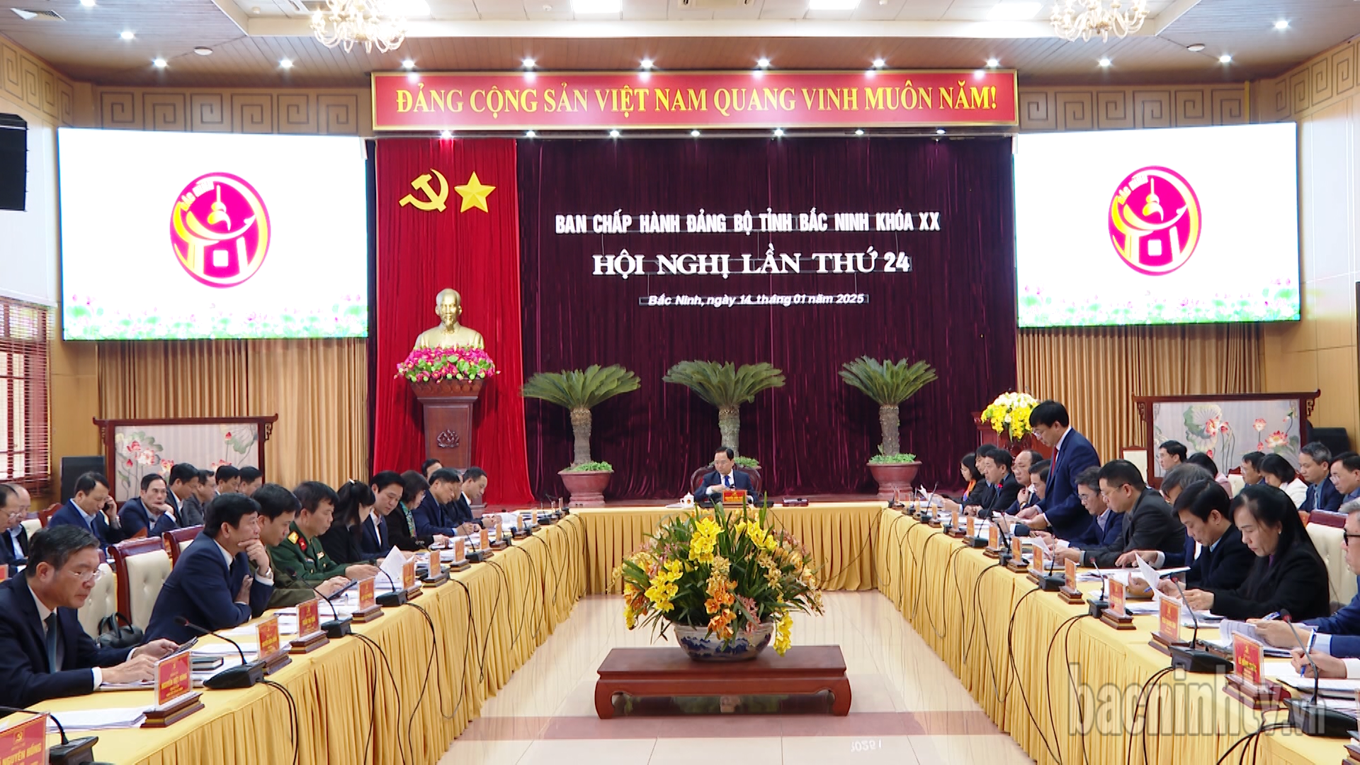 Hội nghị lần thứ 24 Ban Chấp hành Đảng bộ tỉnh khoá XX