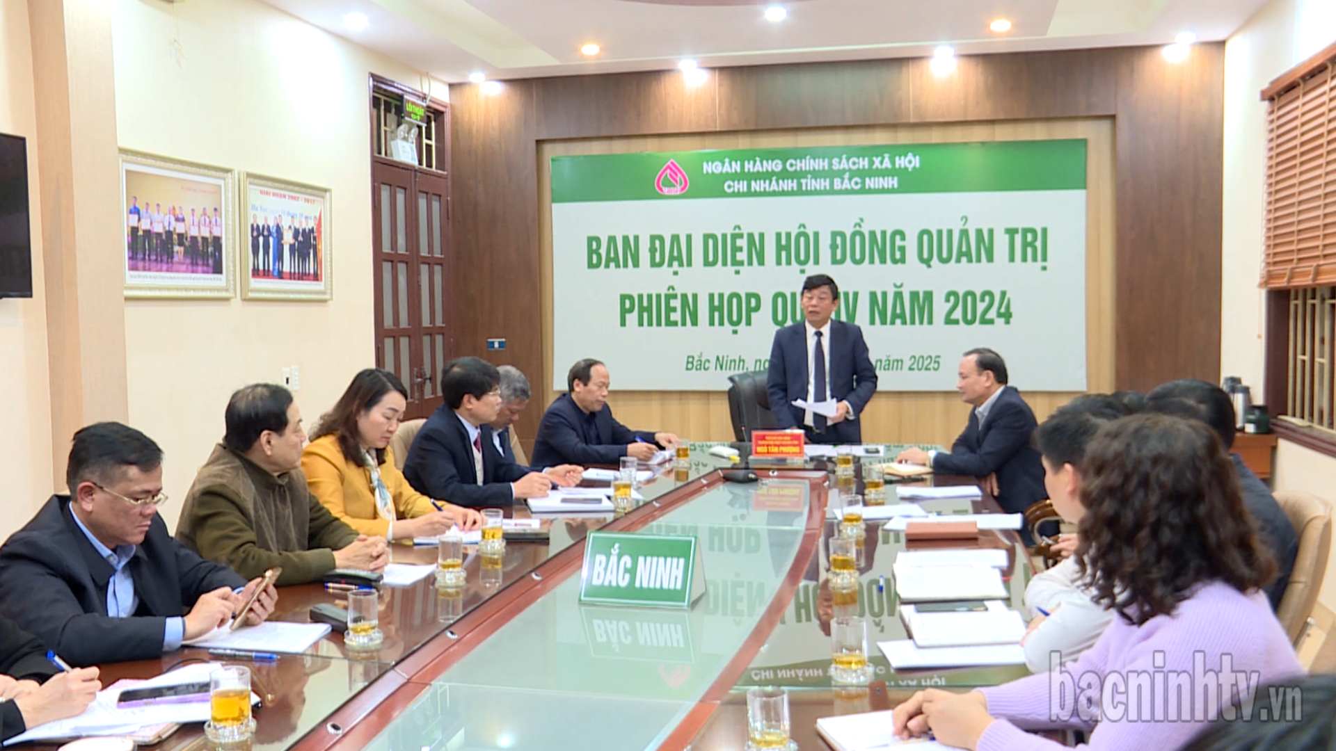 Ban đại diện Hội đồng Quản trị Ngân hàng Chính sách xã hội tỉnh triển khai nhiệm vụ năm 2025