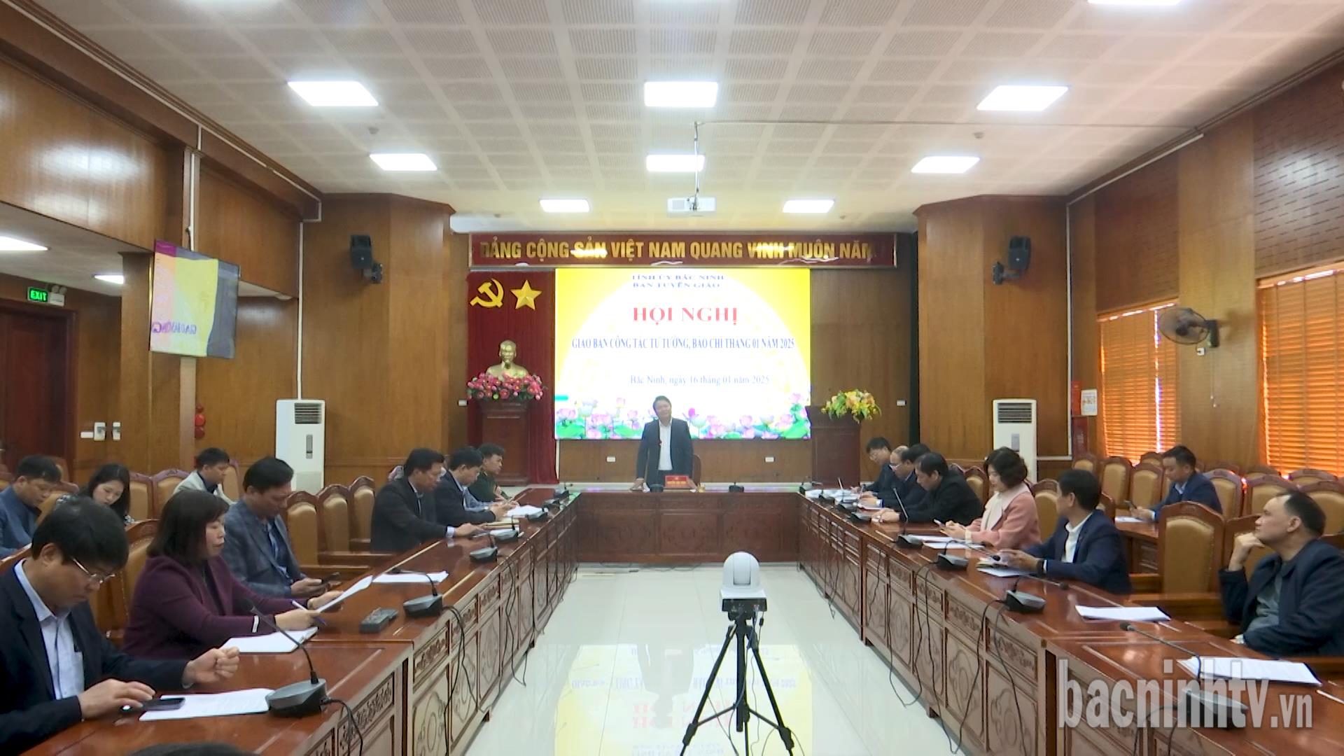 Hội nghị Báo cáo viên Trung ương và Giao ban công tác tư tưởng, báo chí tháng 1/2025