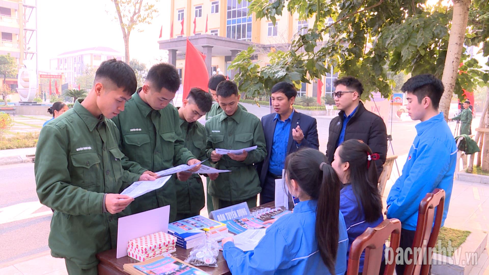 Bắc Ninh: Giới thiệu việc làm cho bộ đội xuất ngũ năm 2025
