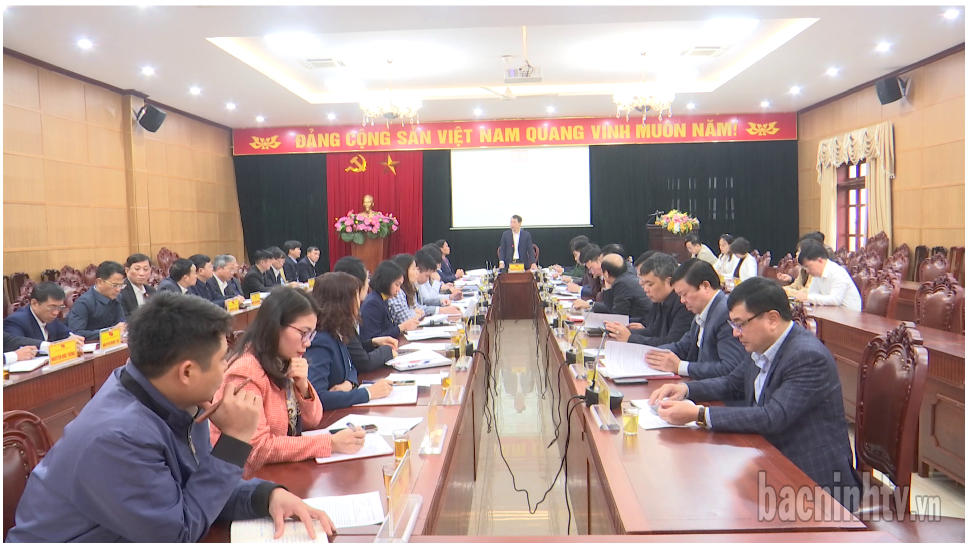 Hội nghị Ban Chấp hành Đảng bộ huyện Tiên Du khóa XVIII