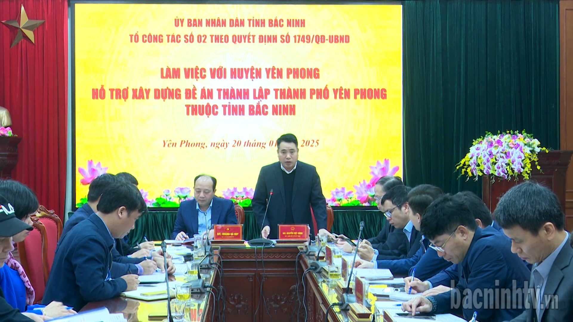 Hỗ trợ Yên Phong xây dựng đề án thành lập thành phố