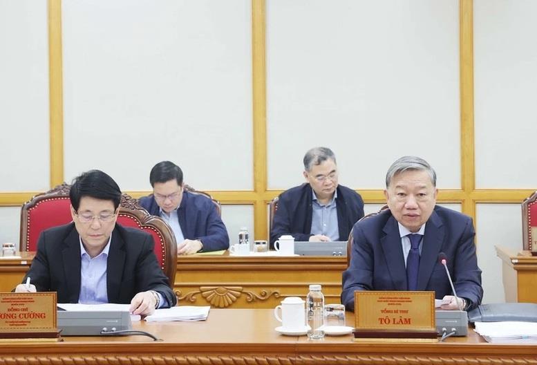 Phiên họp lần thứ hai Ban Chỉ đạo Trung ương về tổng kết việc thực hiện Nghị quyết 18