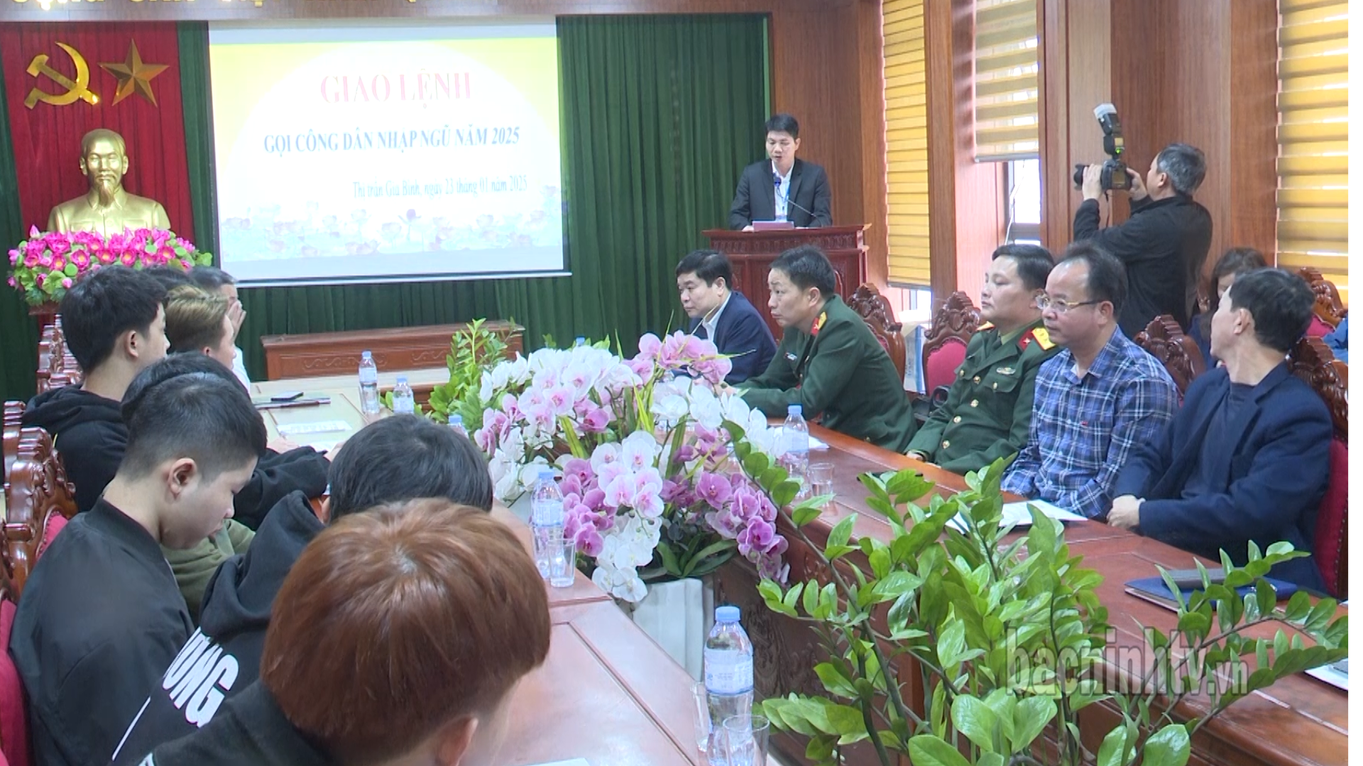  Gia Bình tổ chức giao lệnh gọi công dân nhập ngũ năm 2025