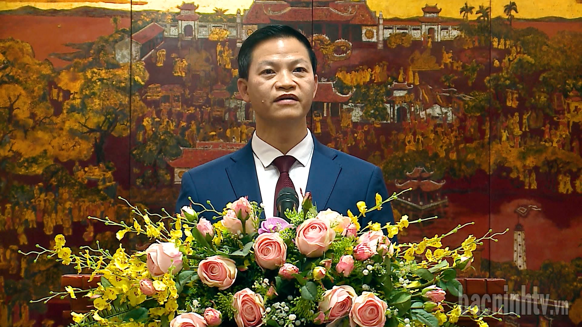 Chủ tịch UBND tỉnh Vương Quốc Tuấn chúc mừng năm mới  xuân Ất Tỵ 2025