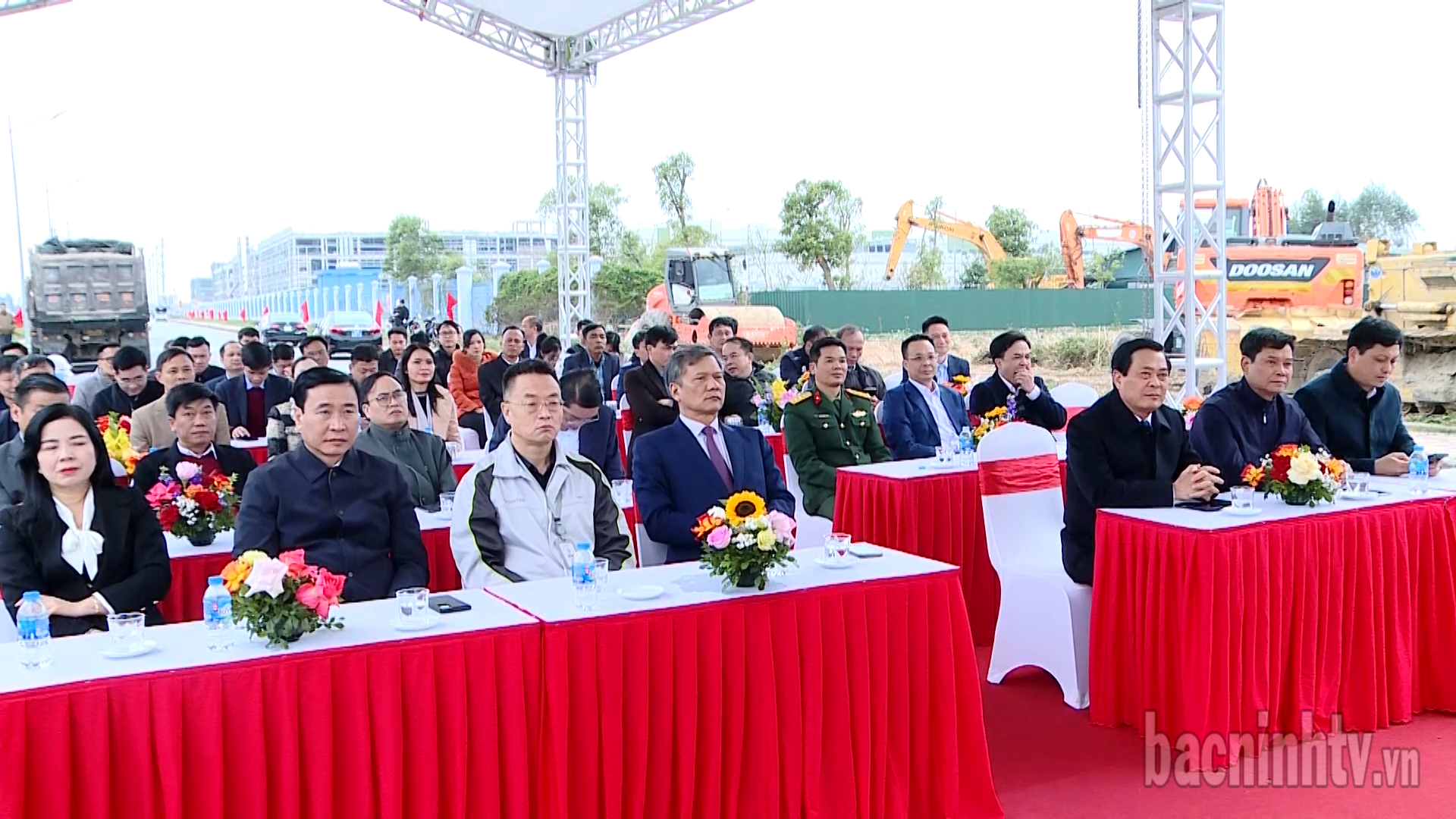 Thành phố Bắc Ninh khởi công xây dựng các tuyến đường đấu nối Khu công nghiệp phường Nam Sơn