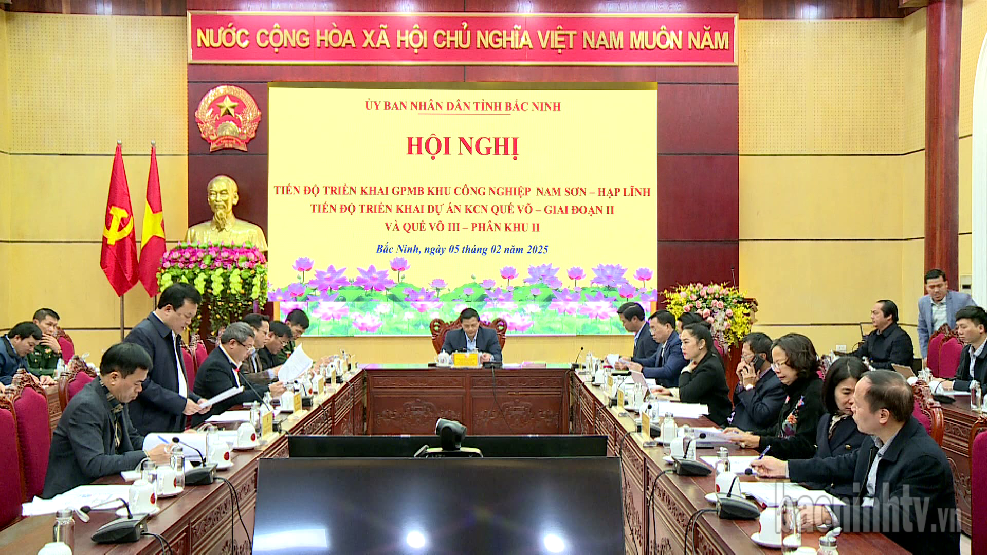Triển khai giải phóng mặt bằng Khu công nghiệp Nam Sơn – Hạp Lĩnh, dự án KCN Quế Võ II – Giai đoạn 2 và Quế Võ III – Phân khu 2