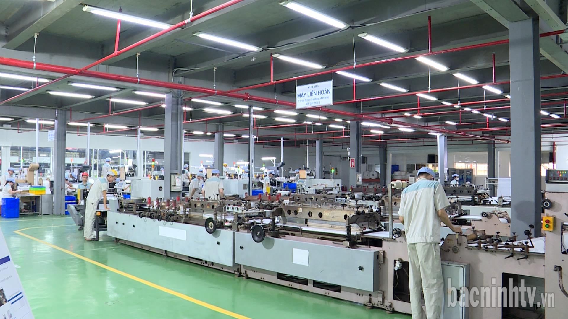 Tháng 1 năm 2025, chỉ số sản xuất công nghiệp của Bắc Ninh tăng 12,59%