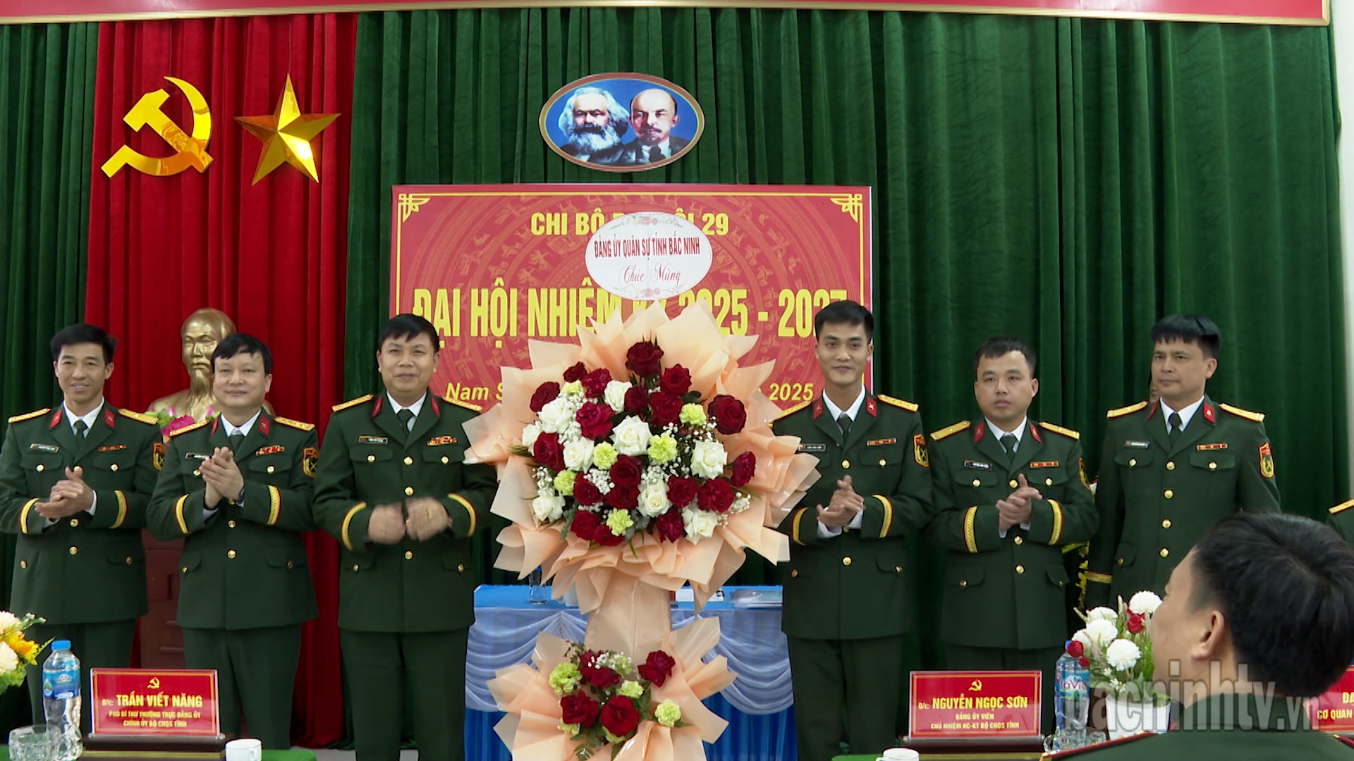 Đại hội Chi bộ Đại đội 29 (Đảng bộ Phòng Hậu cần - Kỹ thuật)