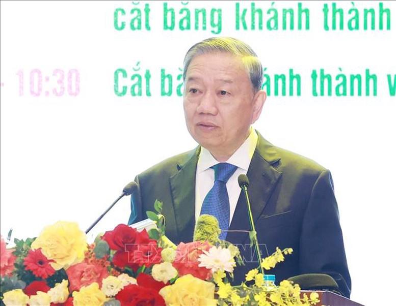 Tổng Bí thư Tô Lâm dự khánh thành Viện Bảo vệ, chăm sóc sức khỏe cán bộ Trung ương và Viện Lâm sàng các bệnh truyền nhiễm