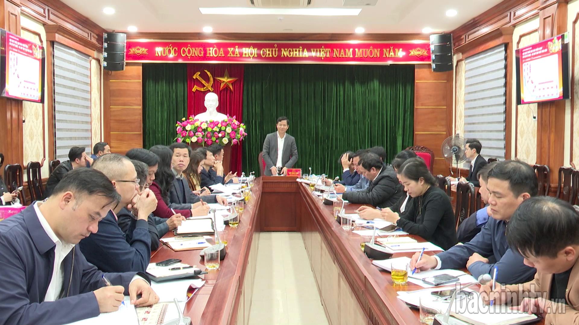 Từ Sơn tổ chức Hội nghị triển khai nhiệm vụ tổ chức lễ hội Đền Đô năm 2025