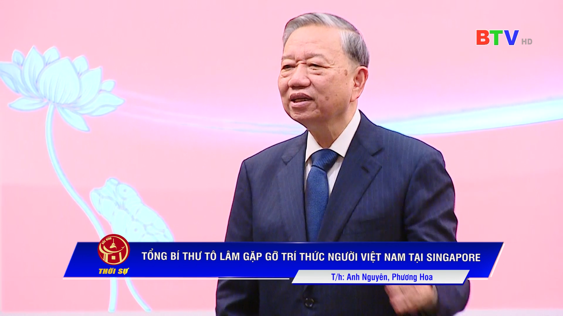 TỔNG BÍ THƯ TÔ LÂM GẶP GỠ TRÍ THỨC NGƯỜI VIỆT NAM TẠI SINGAPORE