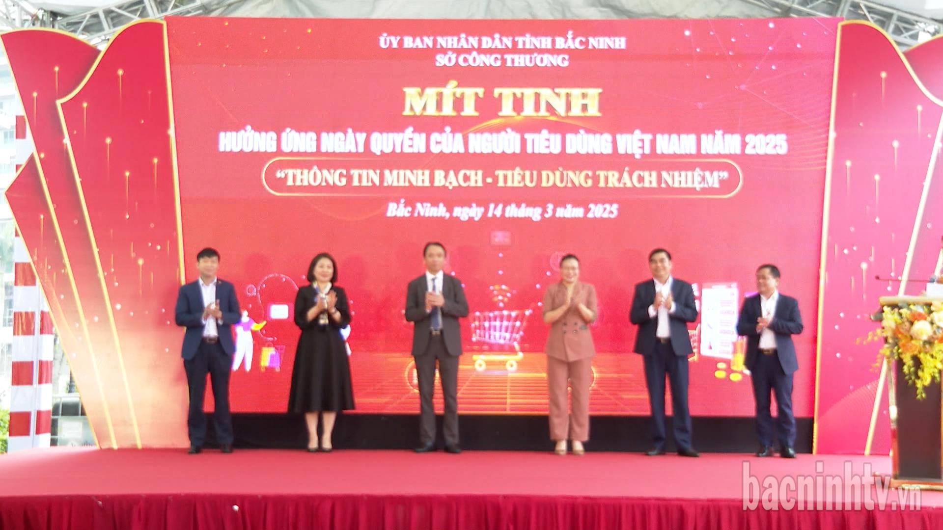 Lễ mít tinh Ngày Quyền của người tiêu dùng Việt