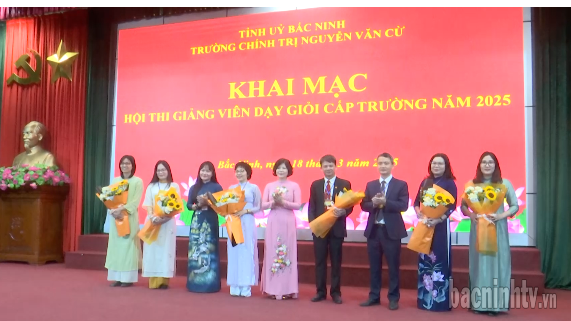 Hội thi Giảng viên dạy giỏi Trường Chính trị Nguyễn Văn Cừ năm 2025