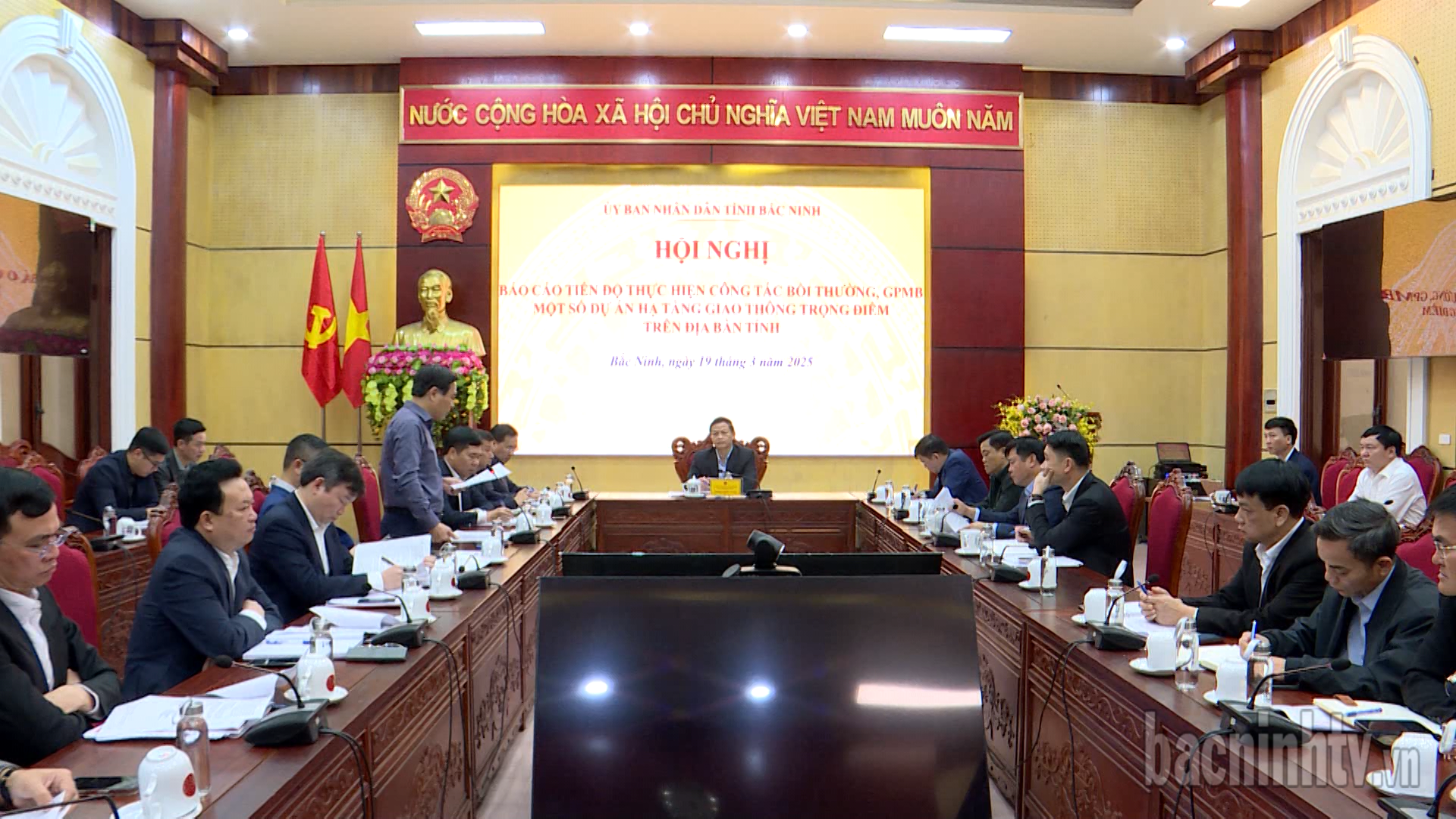 Đôn đốc tiến độ thực hiện giải phóng mặt bằng một số dự án giao thông  trọng điểm