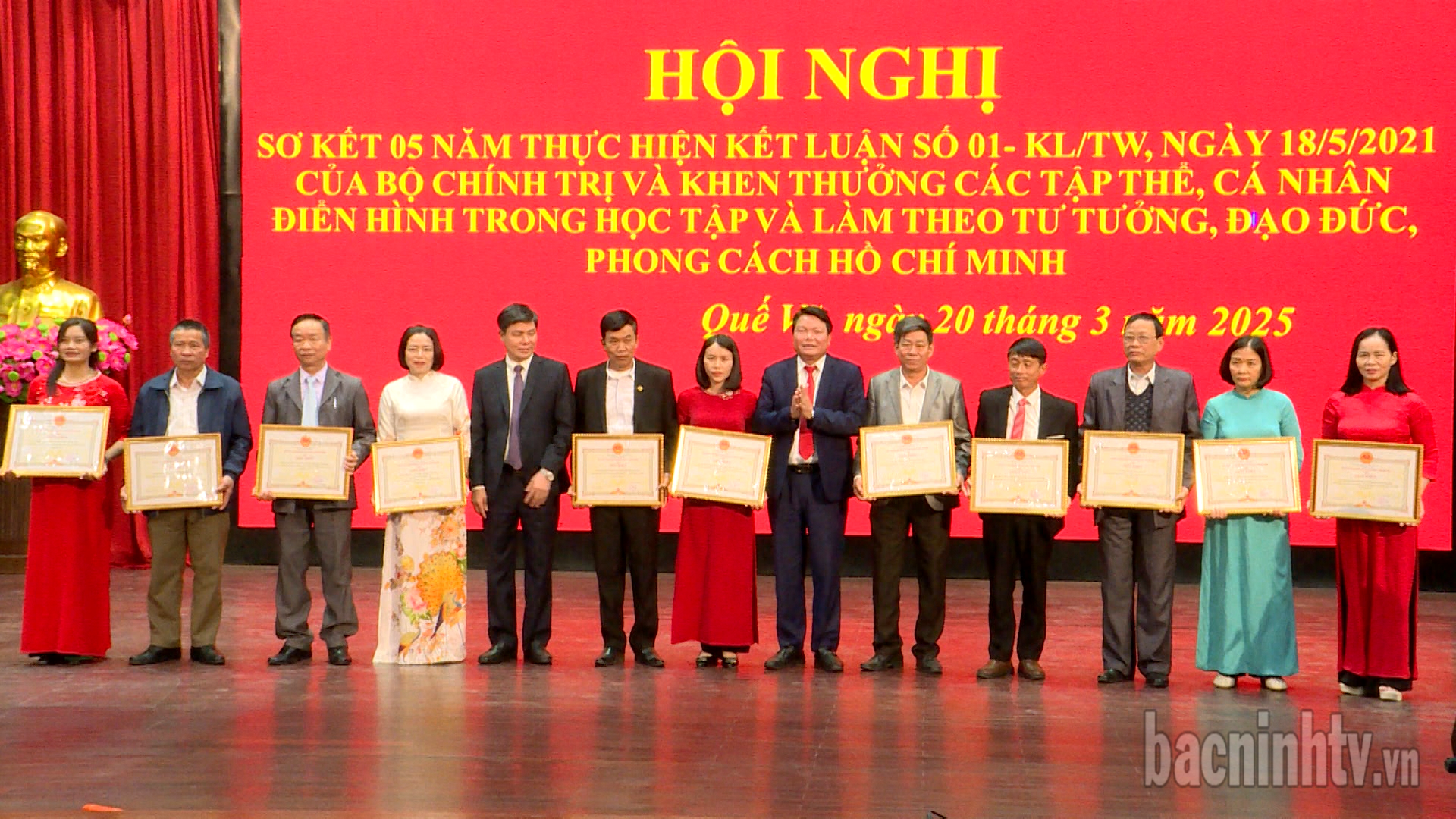 Thị xã Quế Võ sơ kết 05 năm thực hiện Kết luận số 01 của Bộ Chính trị