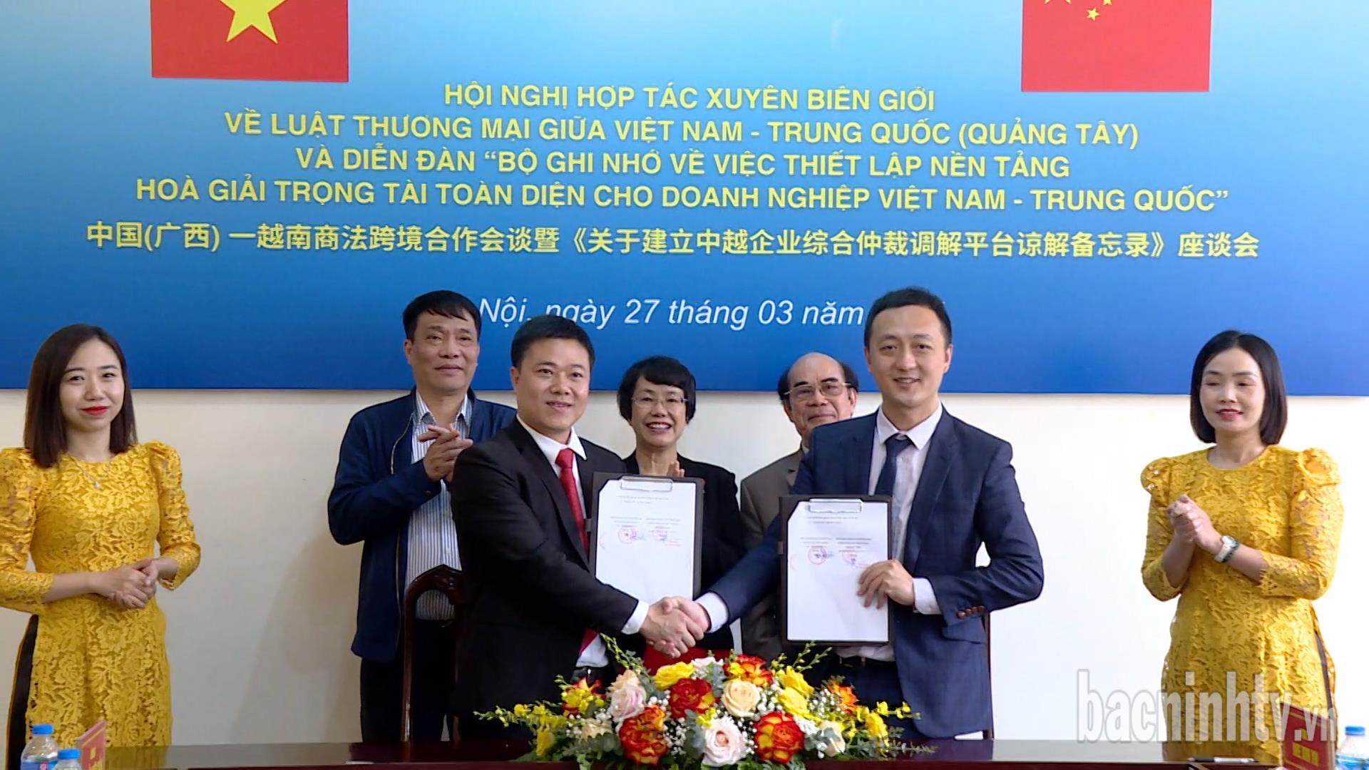 Thúc đẩy hợp tác pháp lý và thương mại Việt Nam – Trung Quốc