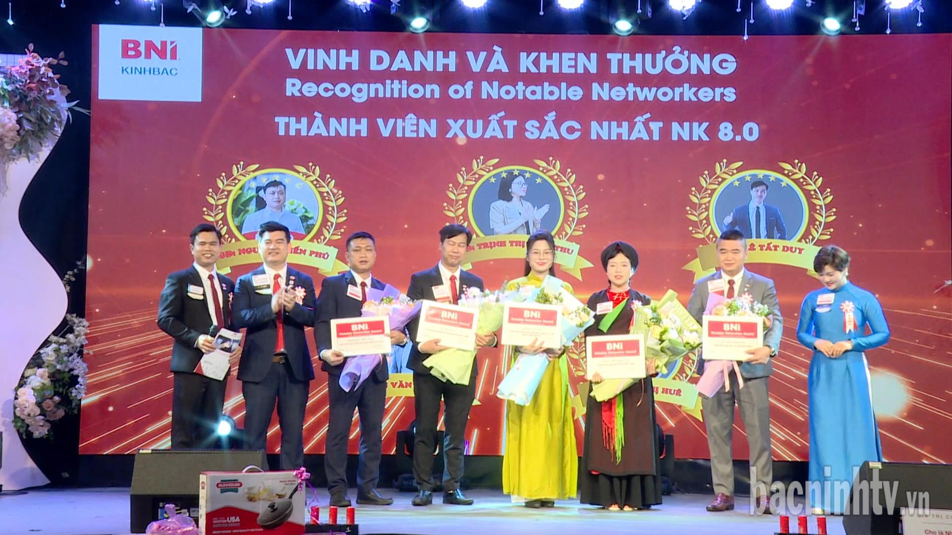 Lễ chuyển giao ban điều hành BNI Kinh Bắc Chapter nhiệm kỳ VIII - nhiệm kỳ IX          