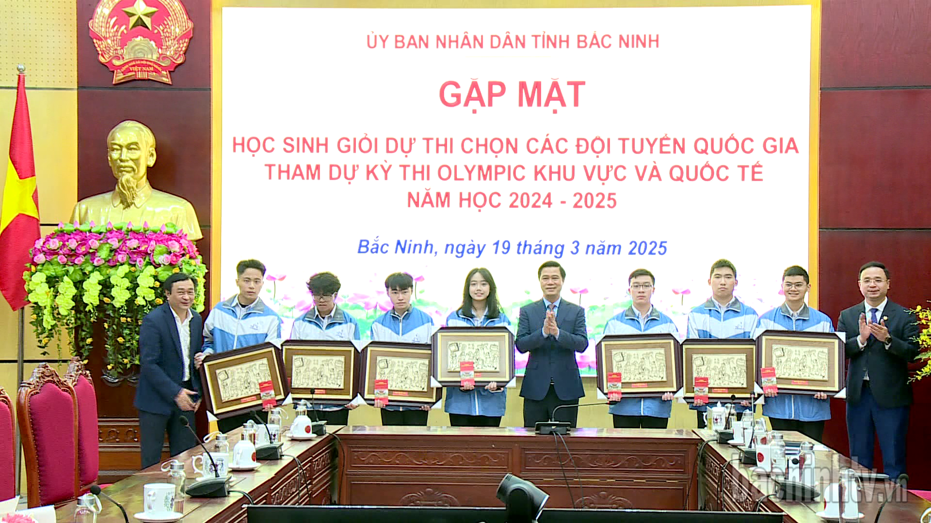 Bắc Ninh có 3 học sinh xuất sắc vào Đội tuyển quốc gia dự thi Olympic quốc tế 2025