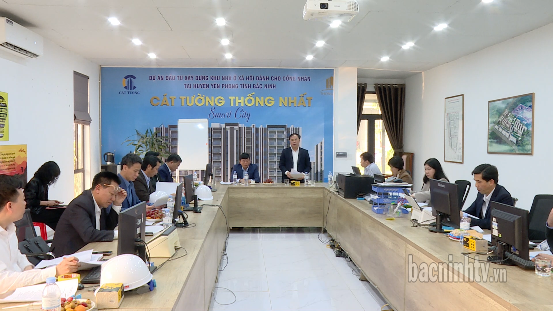 Đoàn công tác Bộ Xây dựng kiểm tra tình hình thực hiện Đề án 1 triệu căn hộ nhà ở xã hội trên địa bàn tỉnh Bắc Ninh