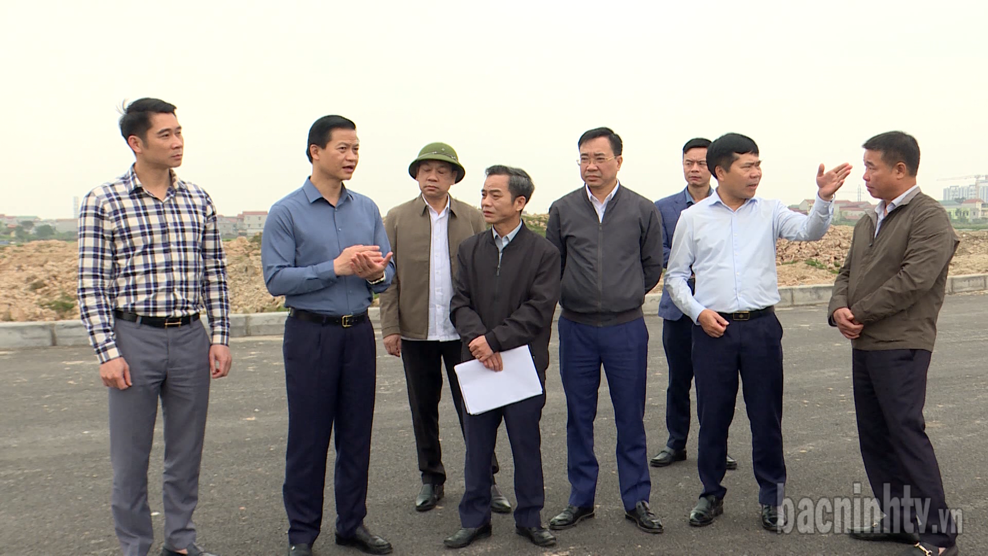 Chủ tịch UBND tỉnh kiểm tra các dự án giao thông trọng điểm 